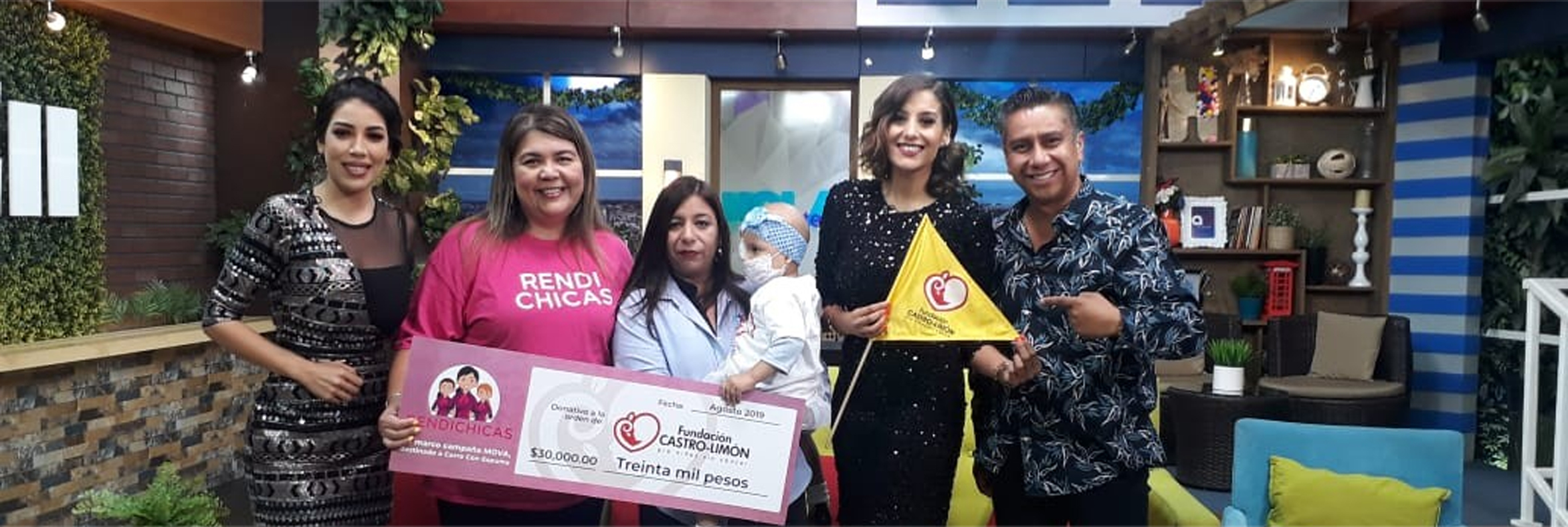 Movimiento Azteca a favor de  Fundación Castro-Limón